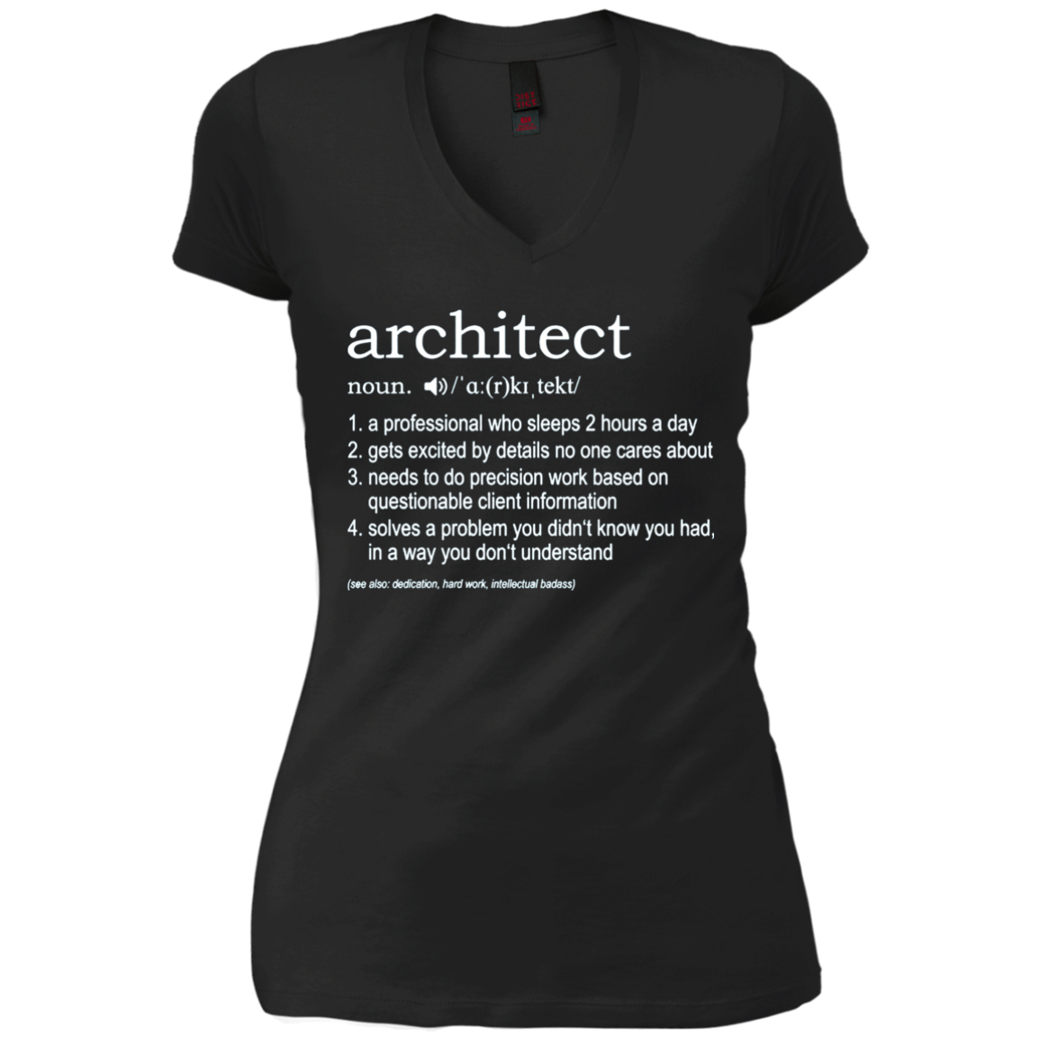 Architect Definition T-Shirt - funny TShirt for architects