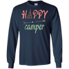 Image of Arrow Happy Camper TShirt - Funny Camping Shirt