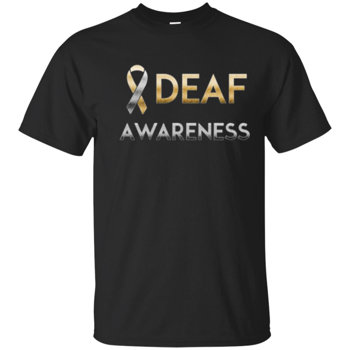 American sign language Deaf Awareness T shirt