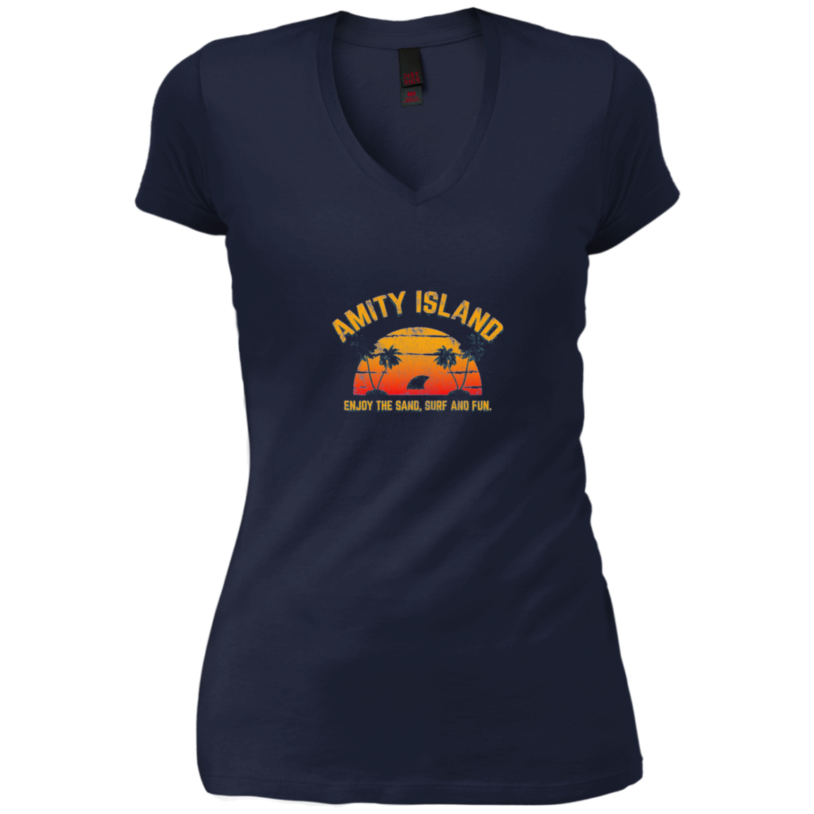 "Enjoy the Sand, Surf and Fun on Amity Island" Vintage Tee