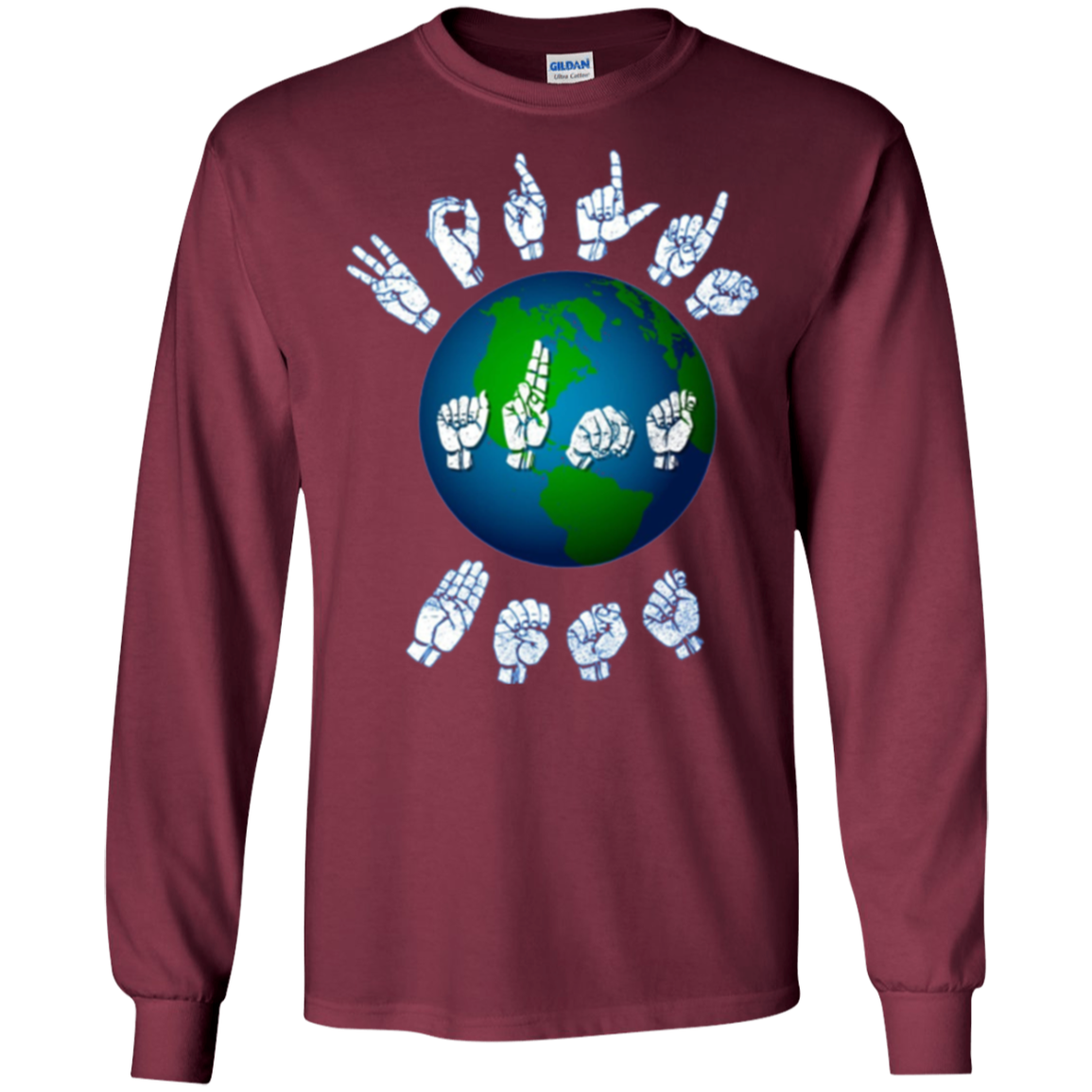 American Sign Language World's Best Aunt T shirt fun gift