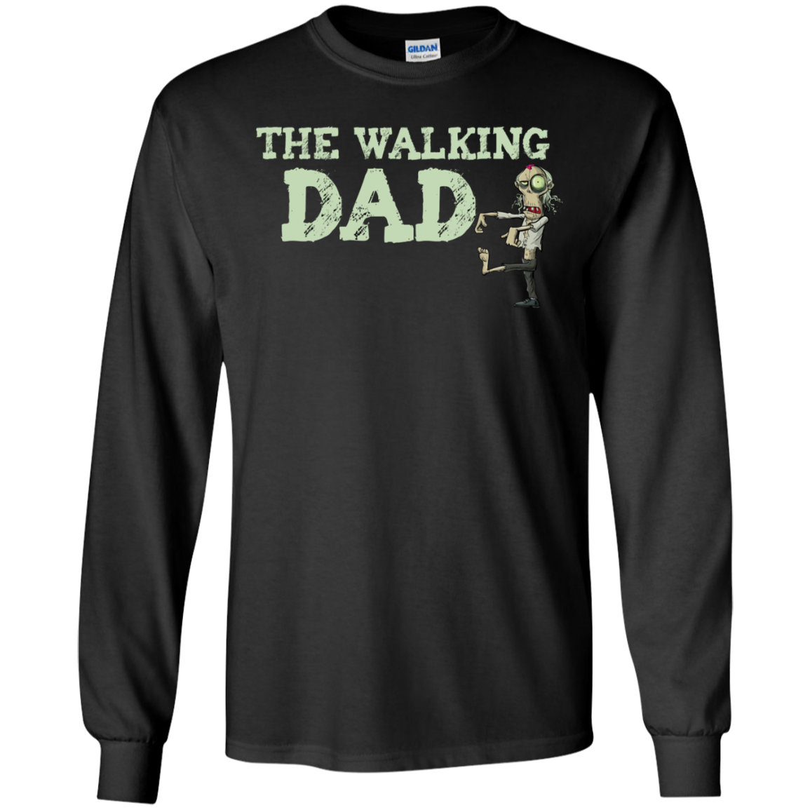 Funny Halloween Zombie Dad long-sleeved T-Shirt