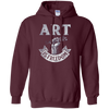 Image of Art is Freedom great t shirt for artists who love to draw
