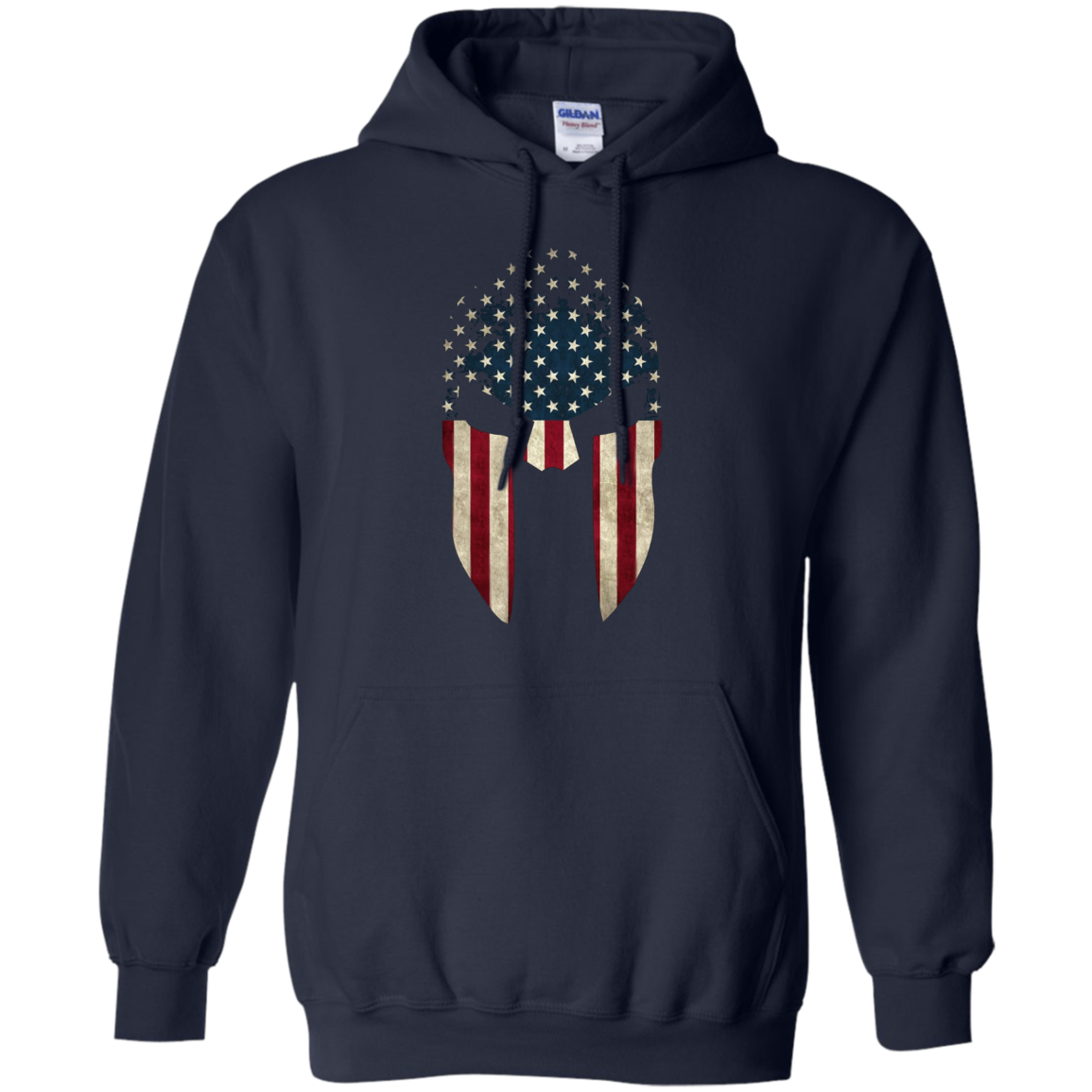American Spartan Old Glory Molon Labe USA Flag T-Shirt