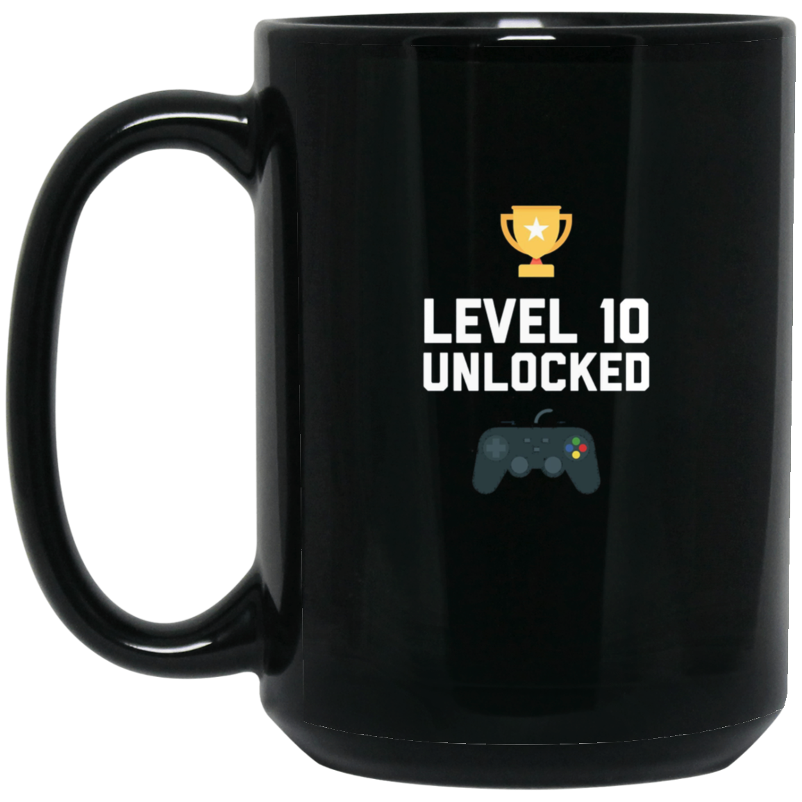 10th Birthday Shirt Gift 10 Year Old Level Up Gamer Tshirt