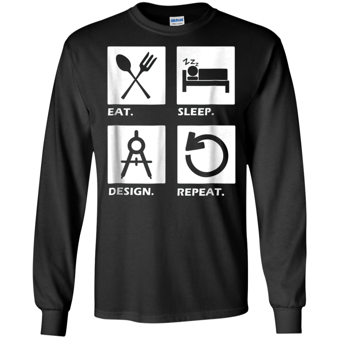 Architect funny T Shirt Man Women Eat Sleep Design Tee