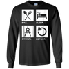 Image of Architect funny T Shirt Man Women Eat Sleep Design Tee