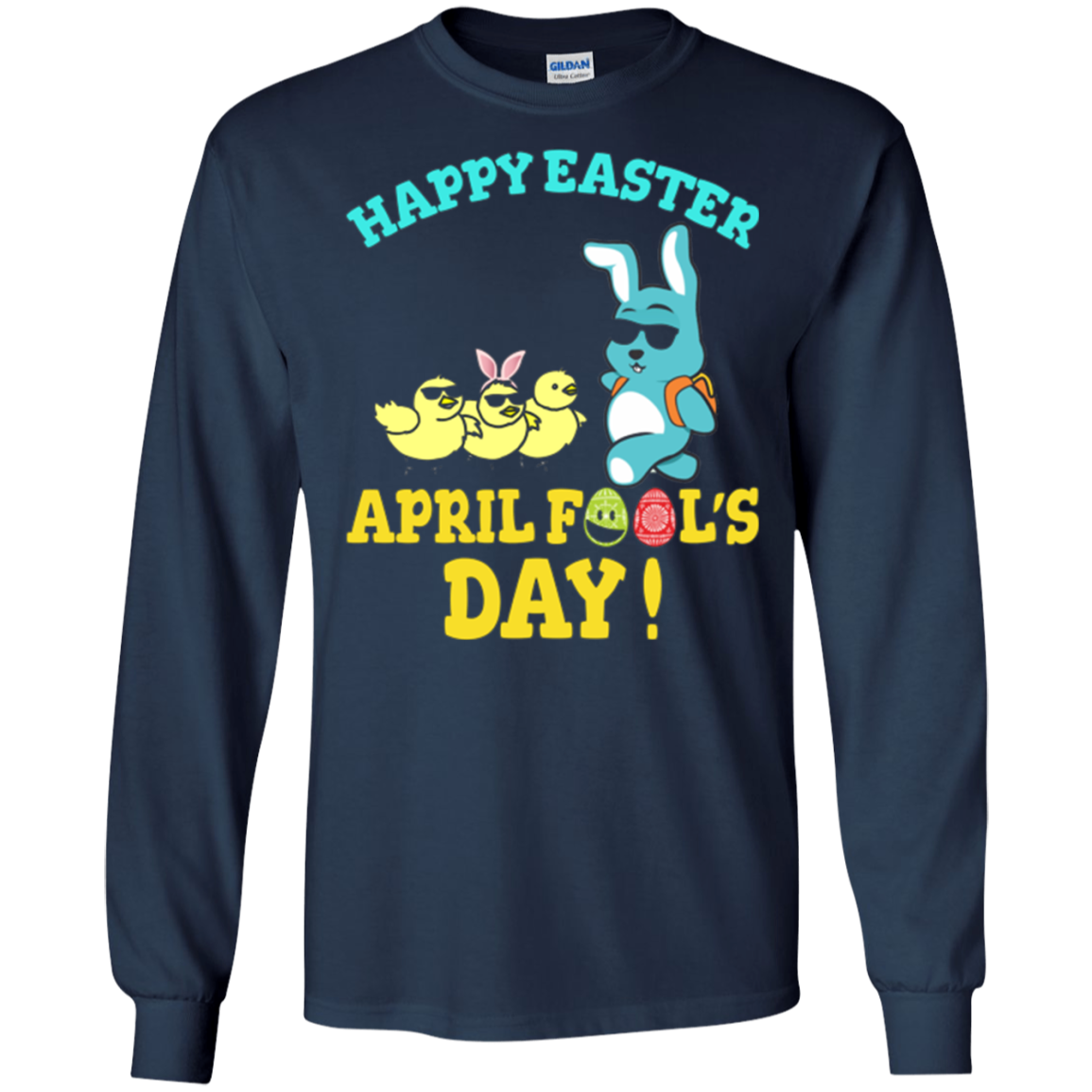 Funny happy Easter April fool's day Chillin T-shirts Tees