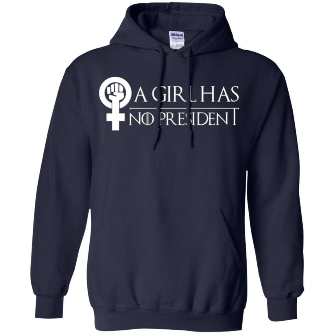 A Girl Has No President Anti Trump Hot 2017 T-Shirt