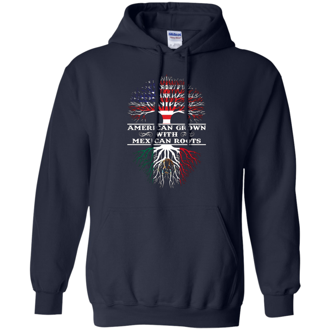American Grown With Mexican Roots Tee Shirt