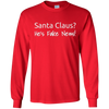 Image of Santa Fake News T-Shirt Trump Joke Funny Christmas Gift