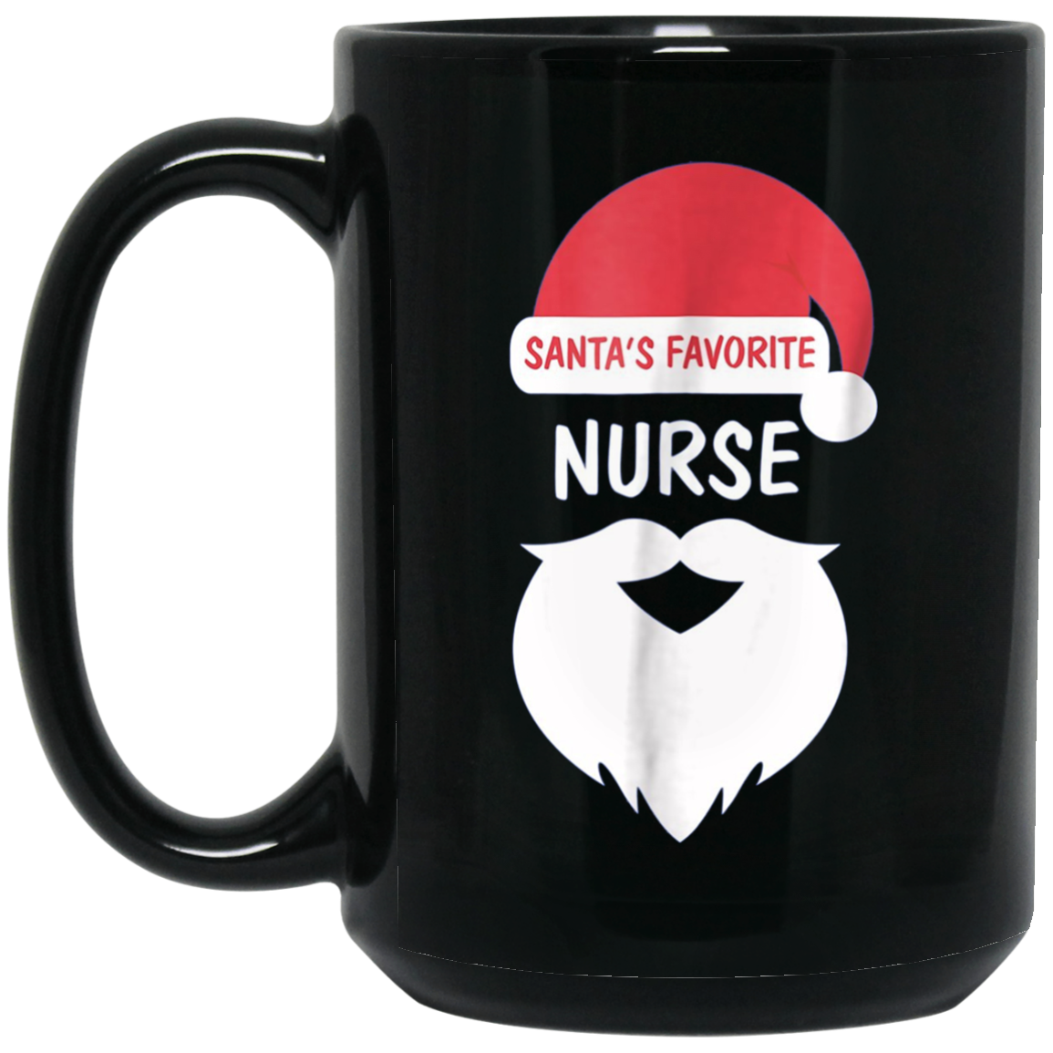 Santa's Favorite Nurse | Funny Christmas Nursing T-Shirt