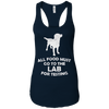 Image of All Food Must Go To The Lab For Testing Black Lab T-Shirt
