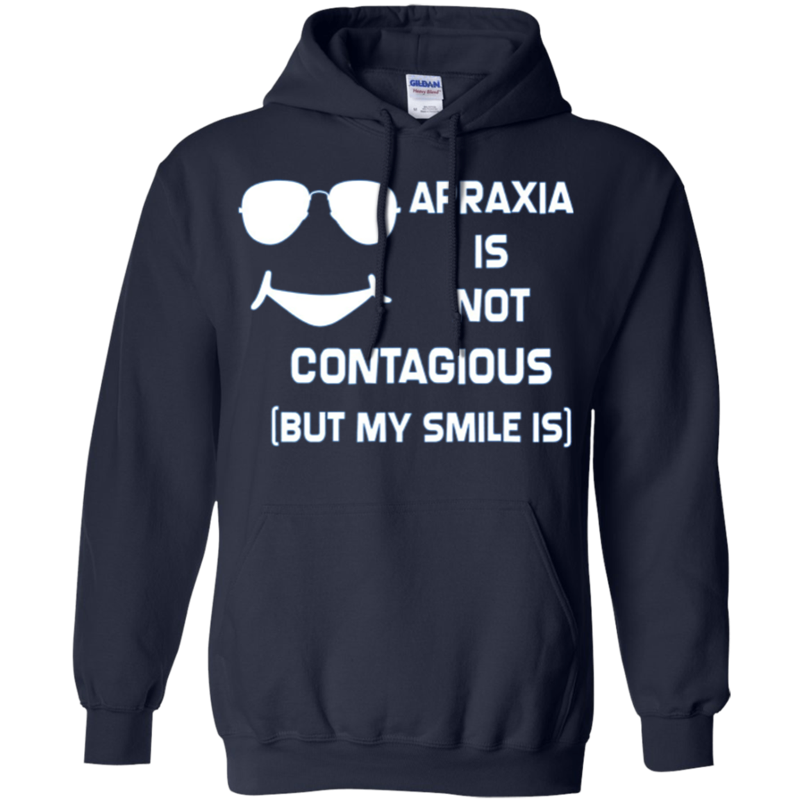Apraxia Is Not Contagious (But My Smile Is) T-shirt