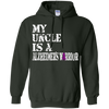 Image of Alzheimer's Awareness Shirt For Uncle Purple Ribbon Tee