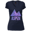 Image of Aspen Colorado T-Shirt Watercolor Hiking Adventure