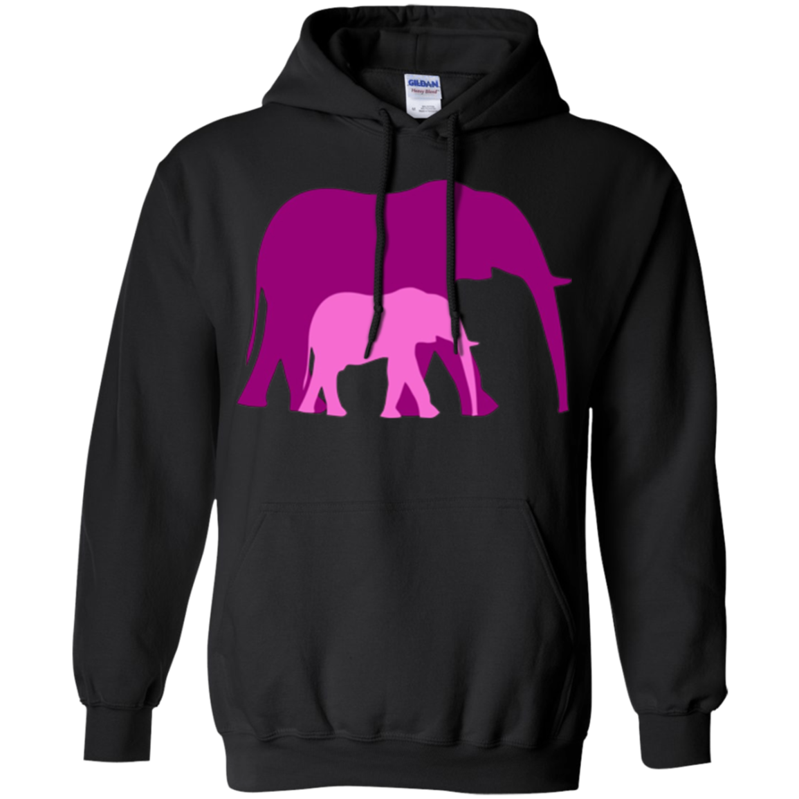 "Mother Daughter Bond" Elephant Herd Parent Child T-Shirt