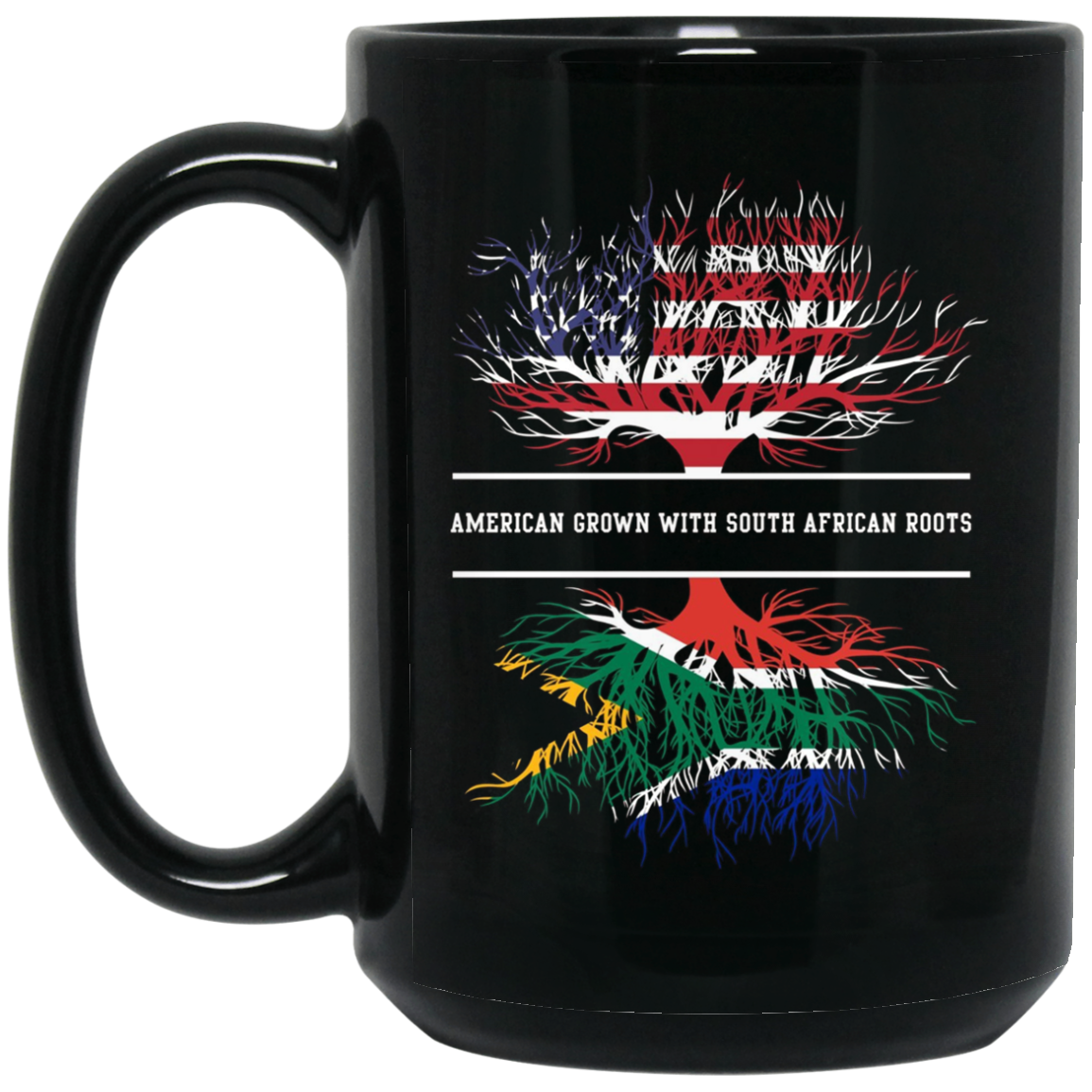 American Grown With South African Roots T-Shirt South Africa
