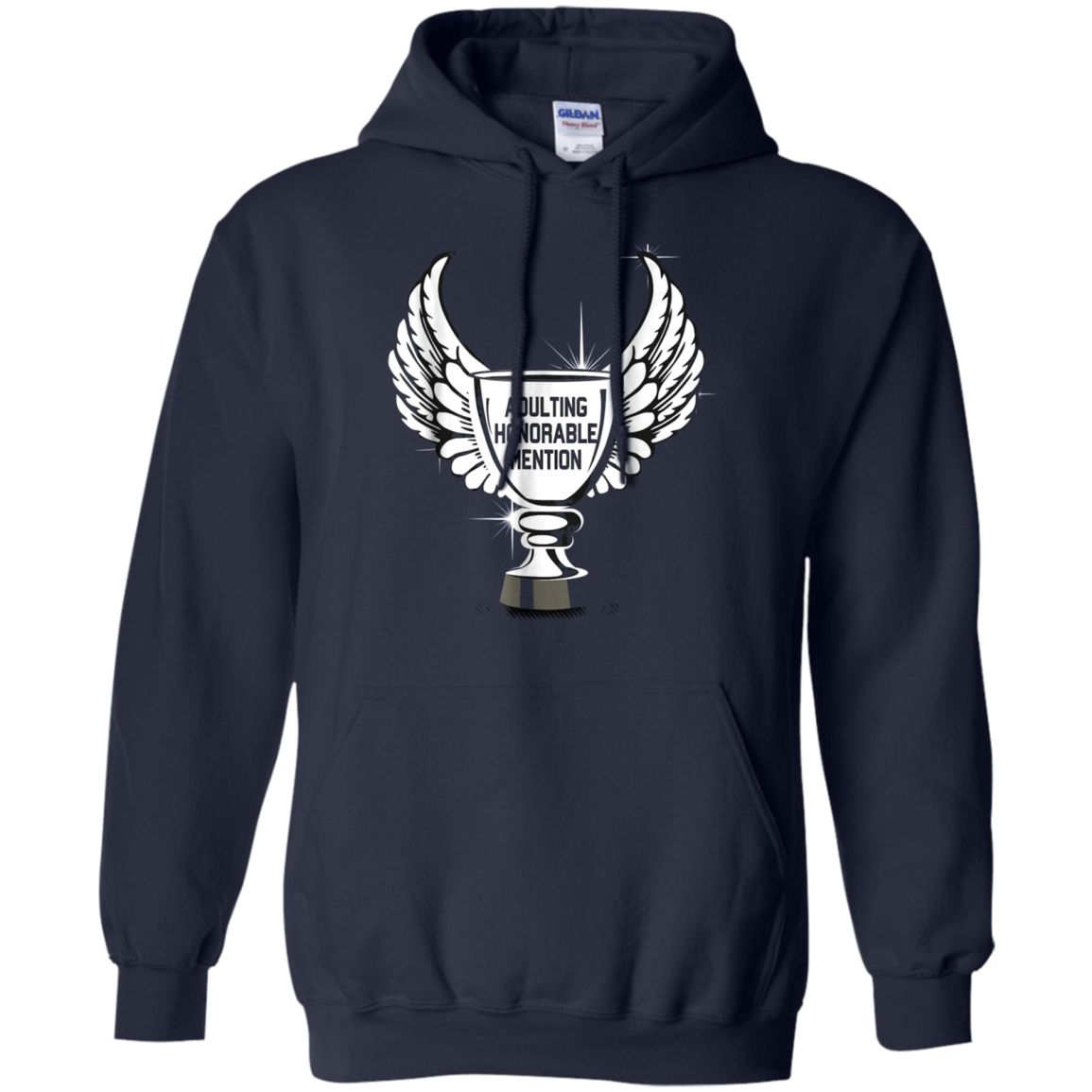 Adulting Honorable Mention Funny Trophy Graphic T-Shirt