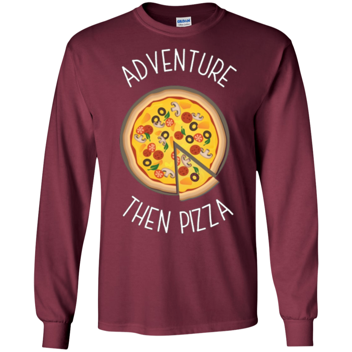 Adventure Then Pizza T-Shirt