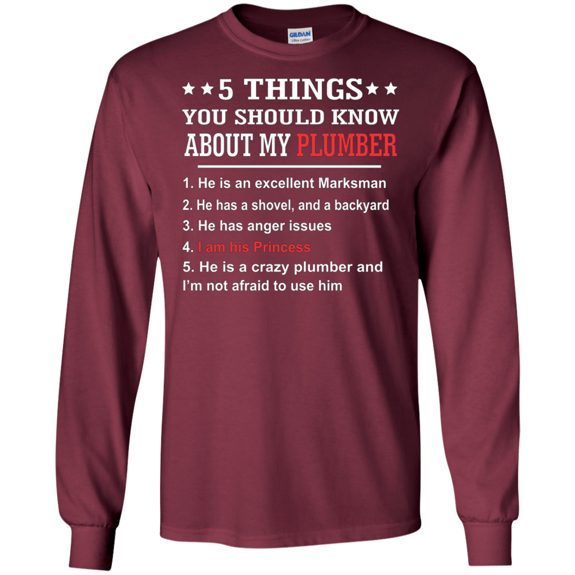 5 Things You Should Know About My Plumber T-shirt