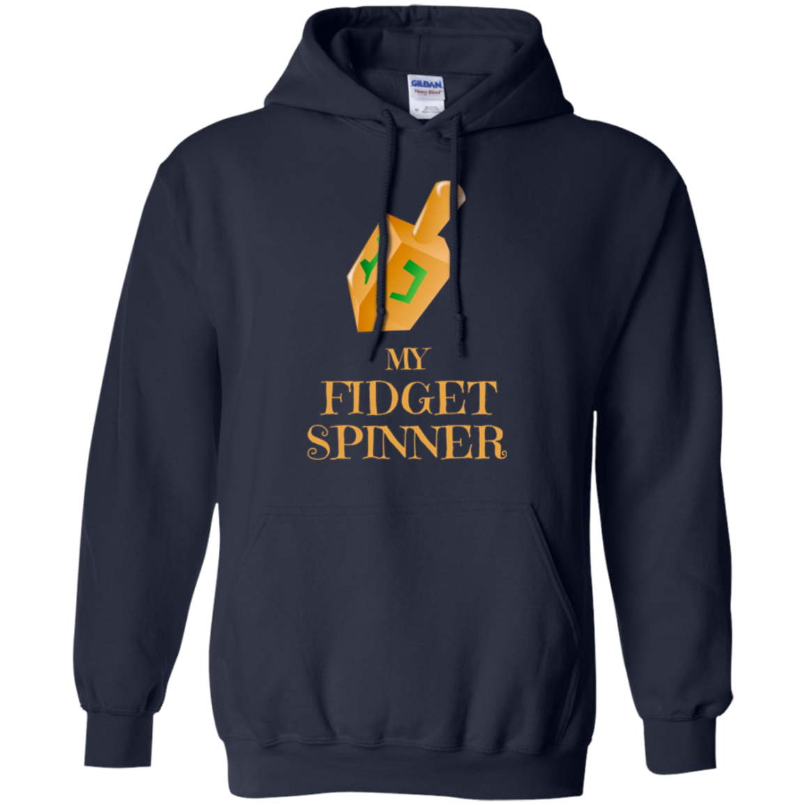 Funny Hanukkah Shirt - Fidget Spinner Dreidel T-Shirt