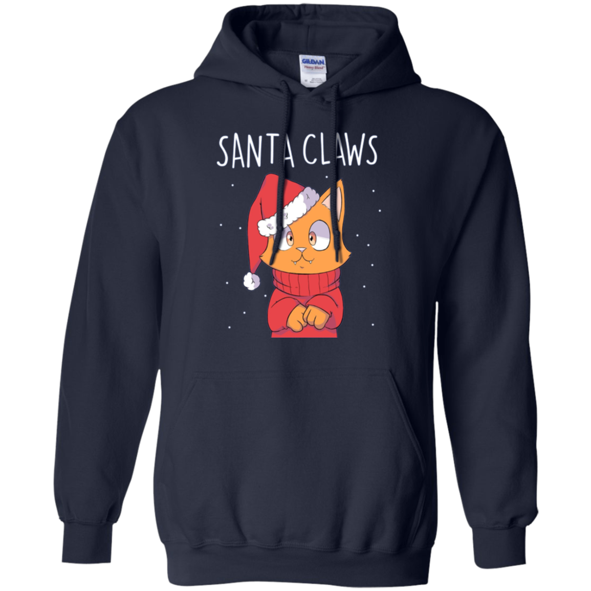 Santa Claws Cat Lovers Long Sleeve Shirt