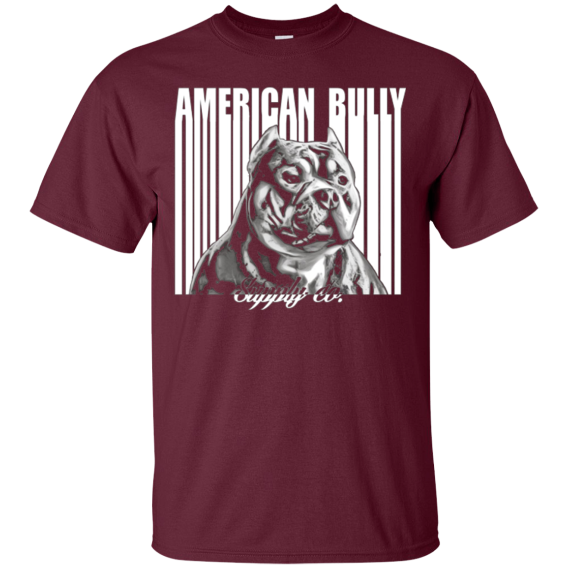 American Bully Lucky Luciano Barcode Pit Bull shirt