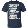 Image of 4th of July Teen Outfits American Independence T-shirt