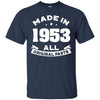 Image of Age Shirt Made in 1953 65th Years Old 65 Birthday Gift
