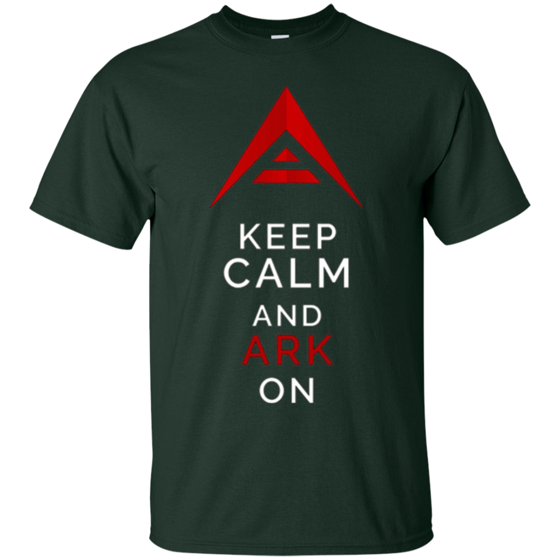 ARK Crypto Logo T-Shirt Keep Calm and ARK On