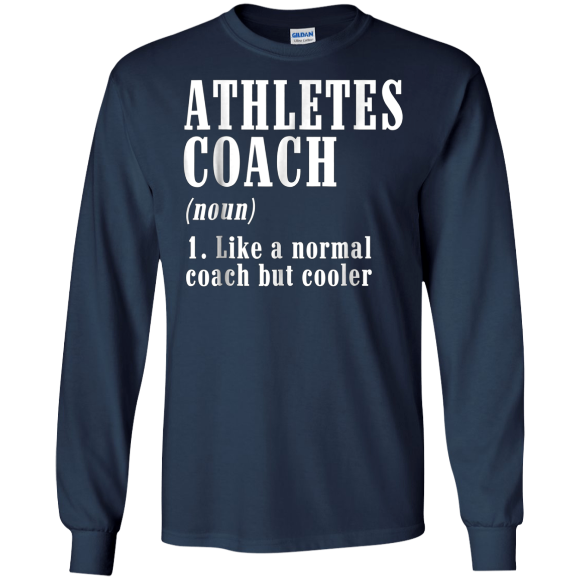 Athletes Coach Funny Definition T-Shirt Trainer Gift Tee