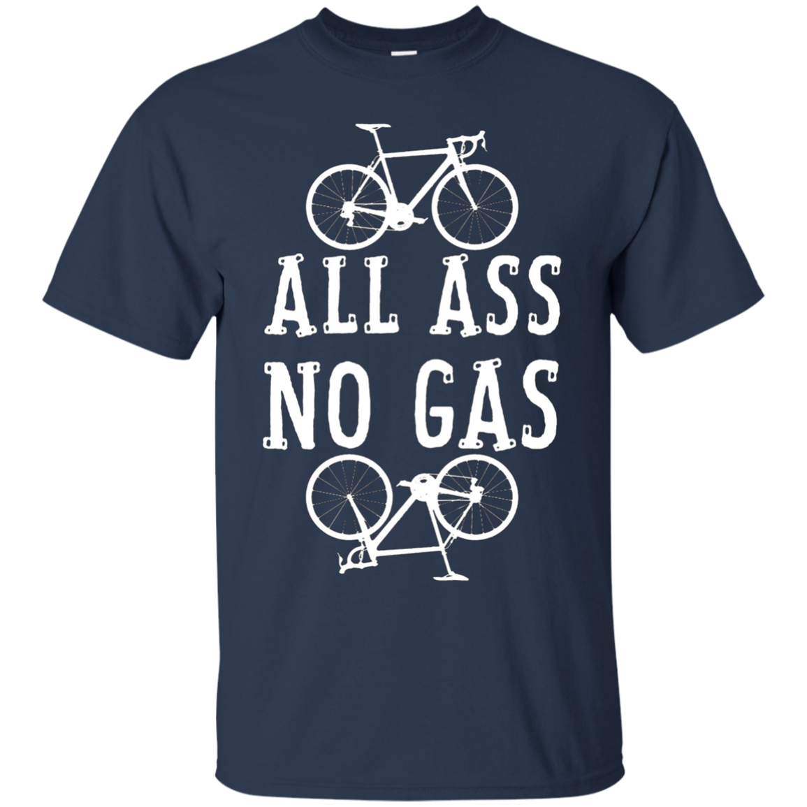 ALL ASS NO GAS Shirt - cycling lover shirts
