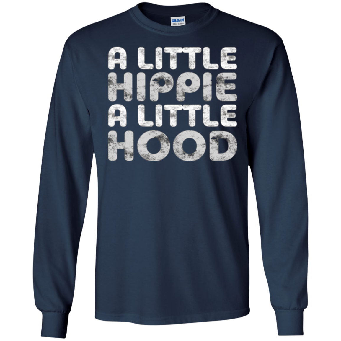 A Little Hippie A Little Hood T-Shirt Funny Gift