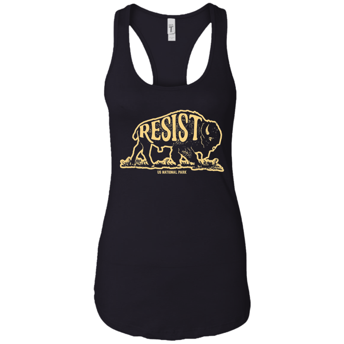 ALT US National Park Resist Service T shirt Bison Vintage