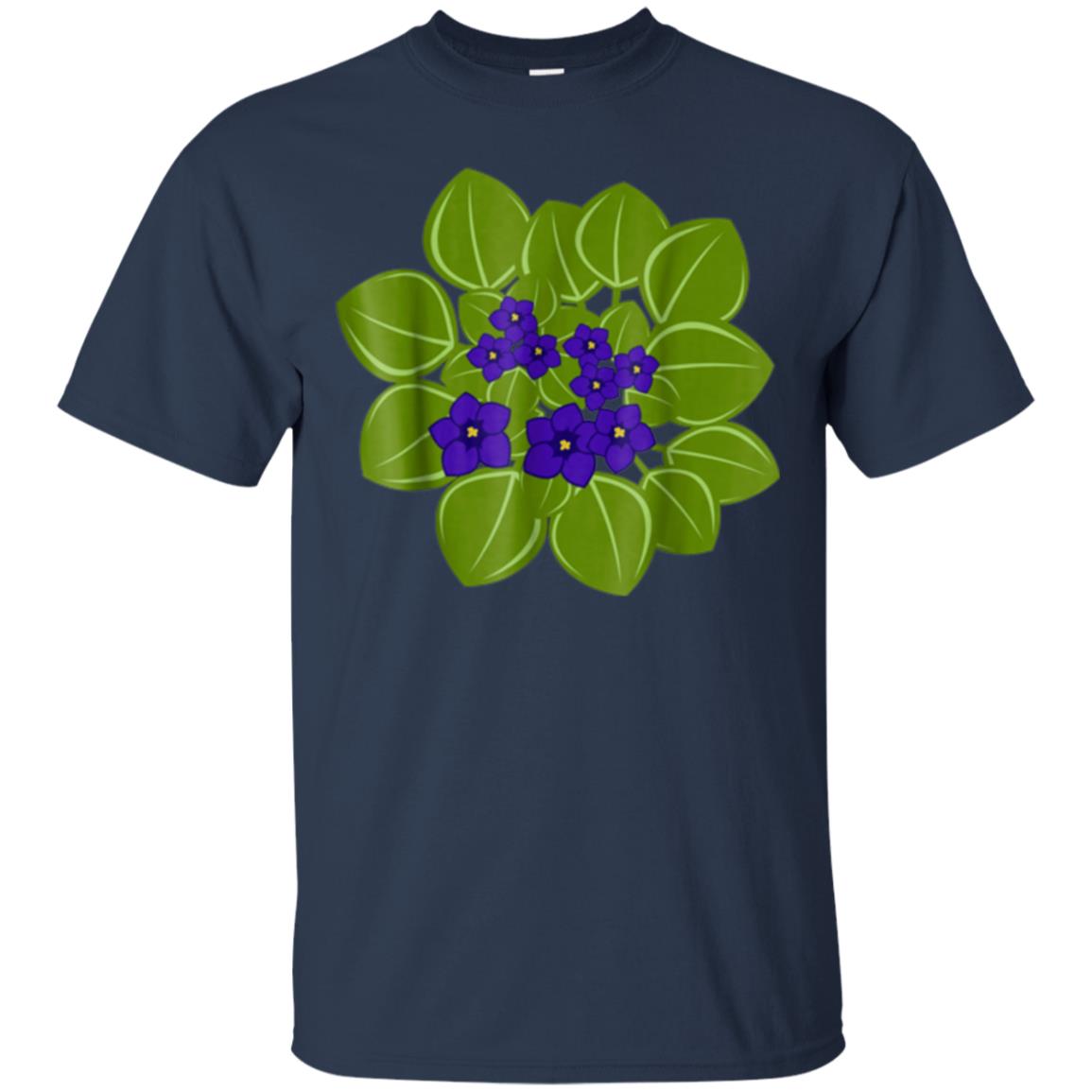 African Violet Houseplant Floral Potted Plant Lover T-Shirt