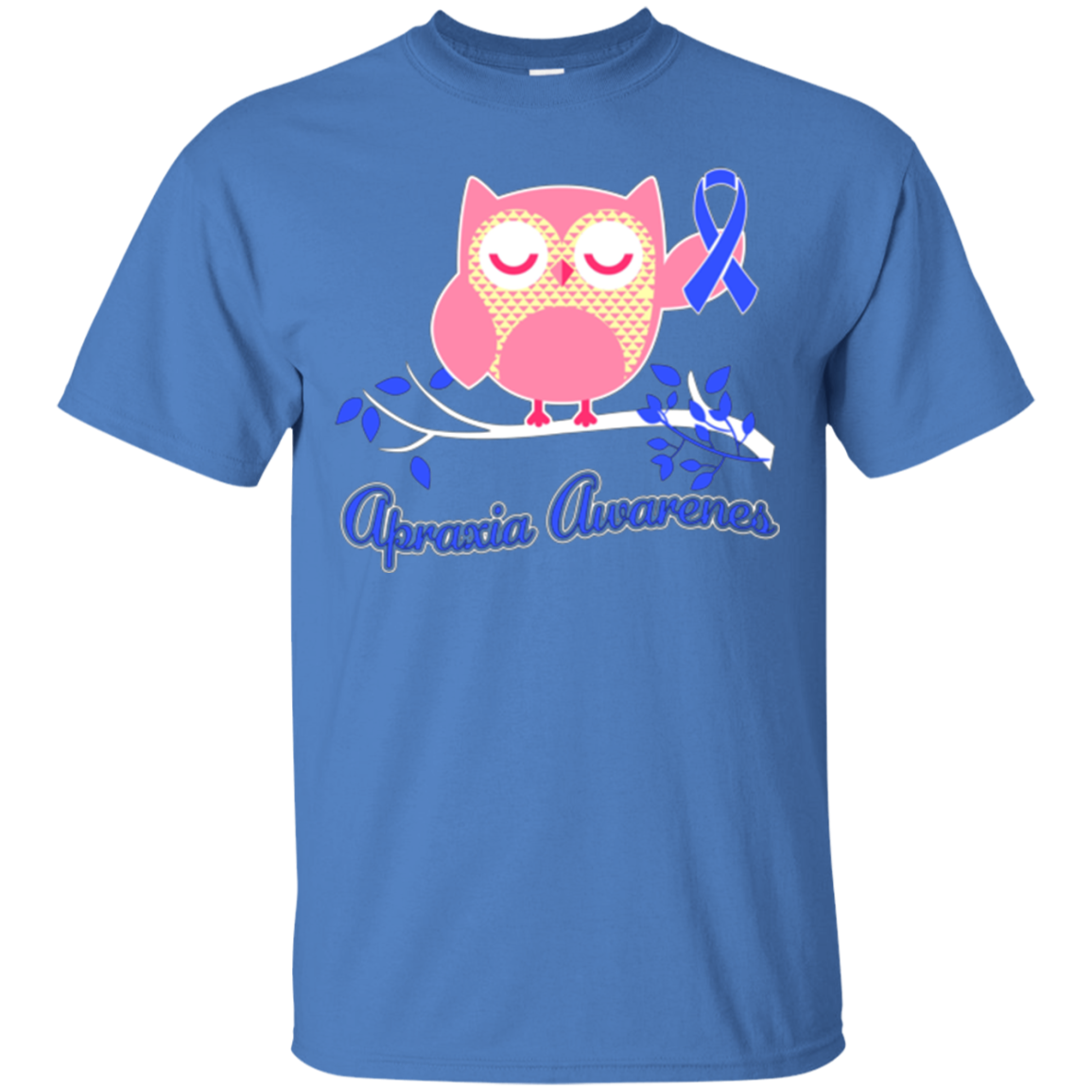 Apraxia Awareness Shirt - Owl Apraxia Awareness