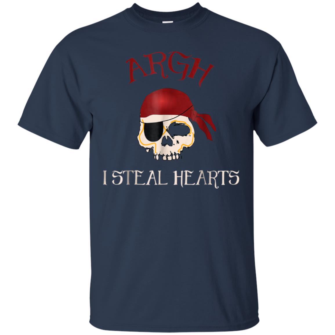 Argh I Steal Hearts Pirate Party Shirt Birthday