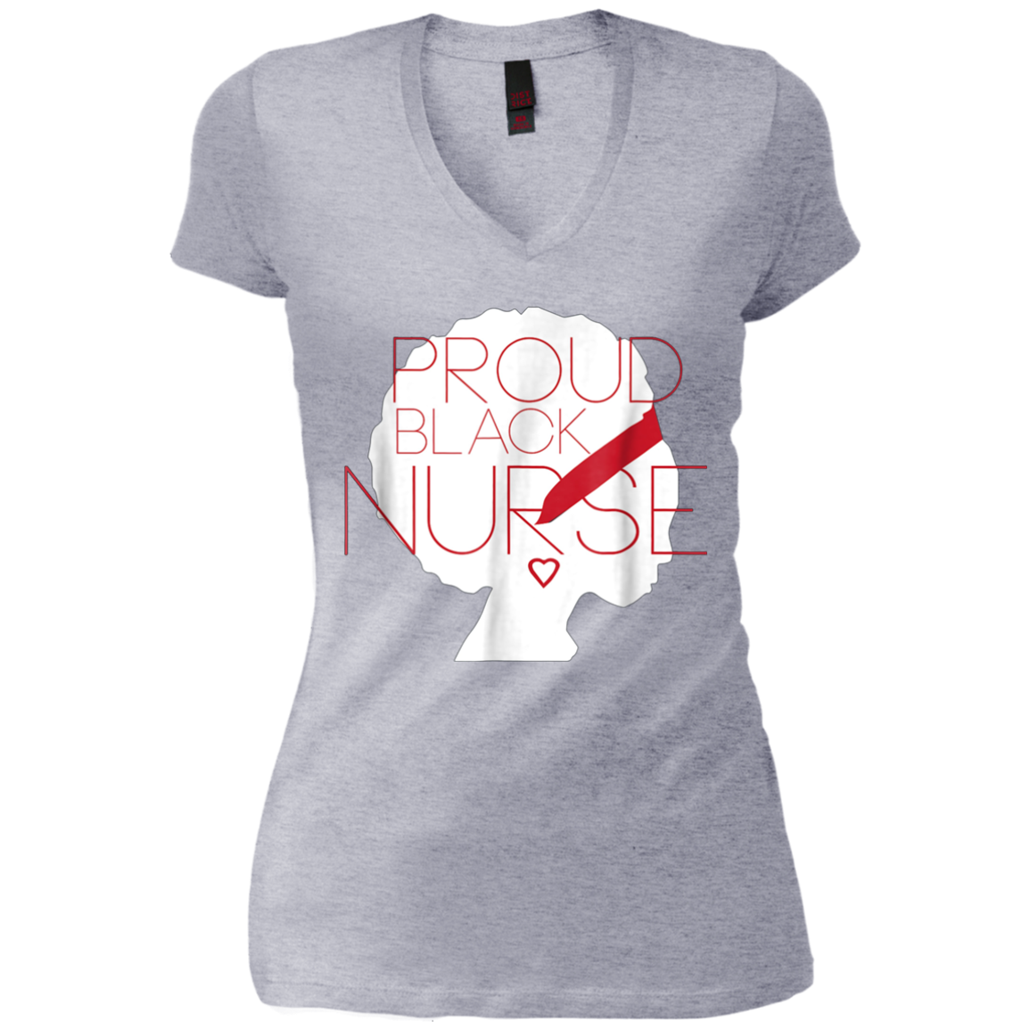 African American Proud Black Nurse T-Shirt LPN RN Gifts Her