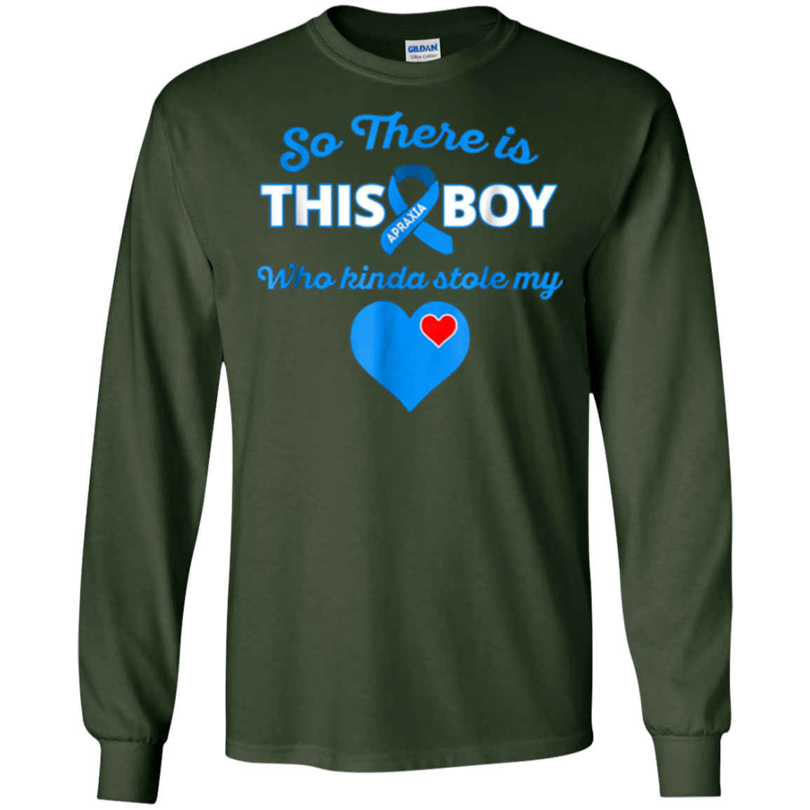 Apraxia T Shirt - So There's This Boy