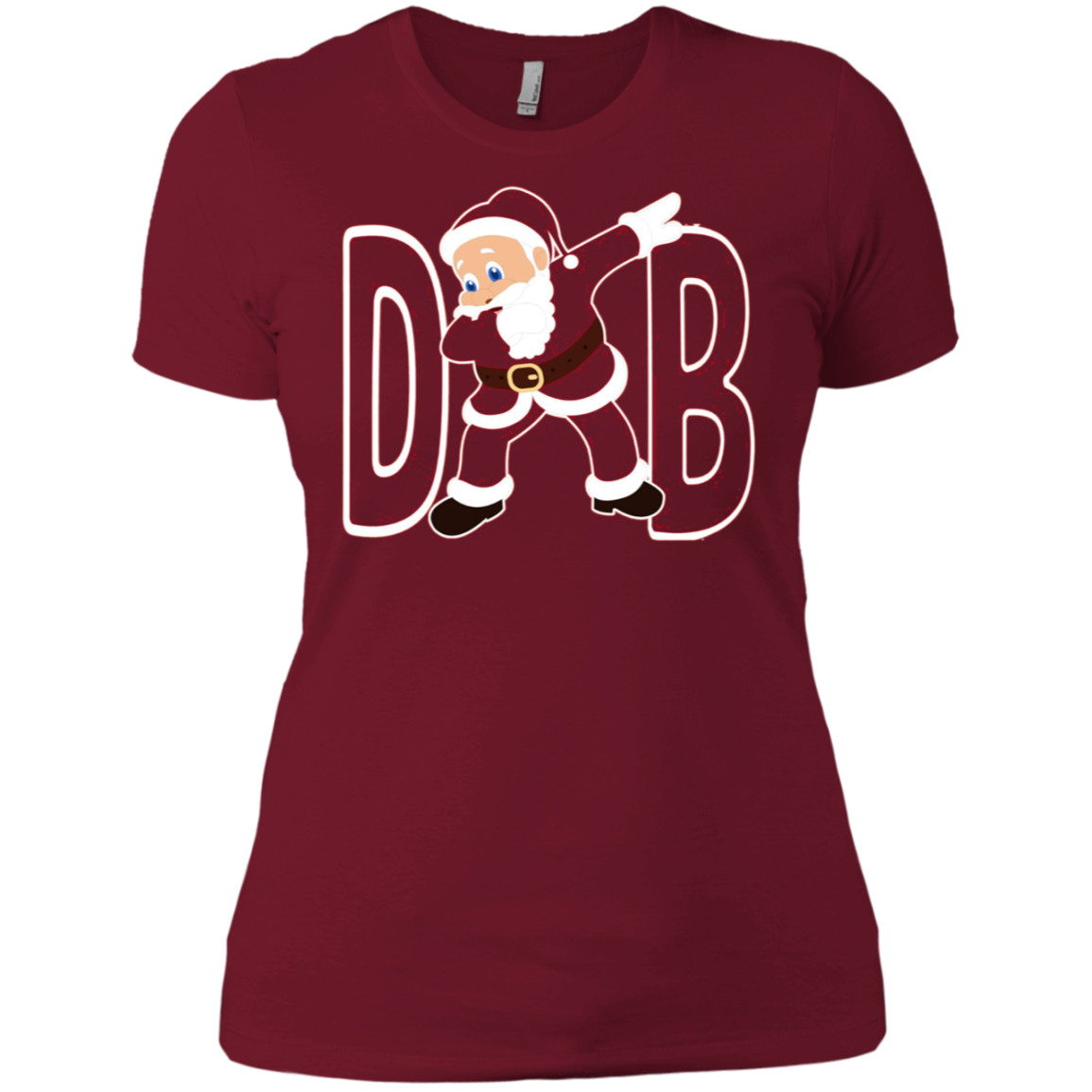 Santa Dabbing Funny and Cute Christmas Holiday Gift T-Shirt