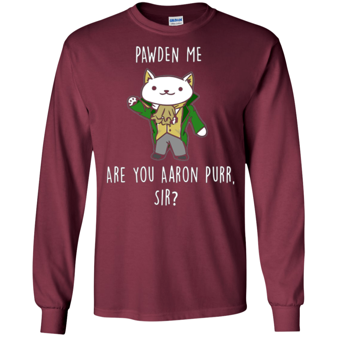 Un joli t - shirt de Hamilton pour les chats.