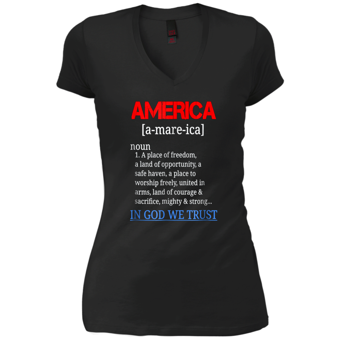 America Patriotic Independence Day Veterans Support T-shirt