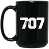 Image of Area Code 707 shirt - Sonoma California tshirt