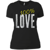 Image of 100% Love Lovely Design Fun Shirt