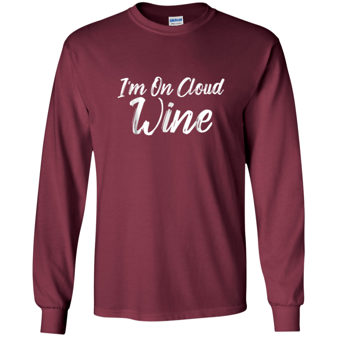 Alcohol Tees I'm On Cloud Wine Shirt Drinking Men Women Gift