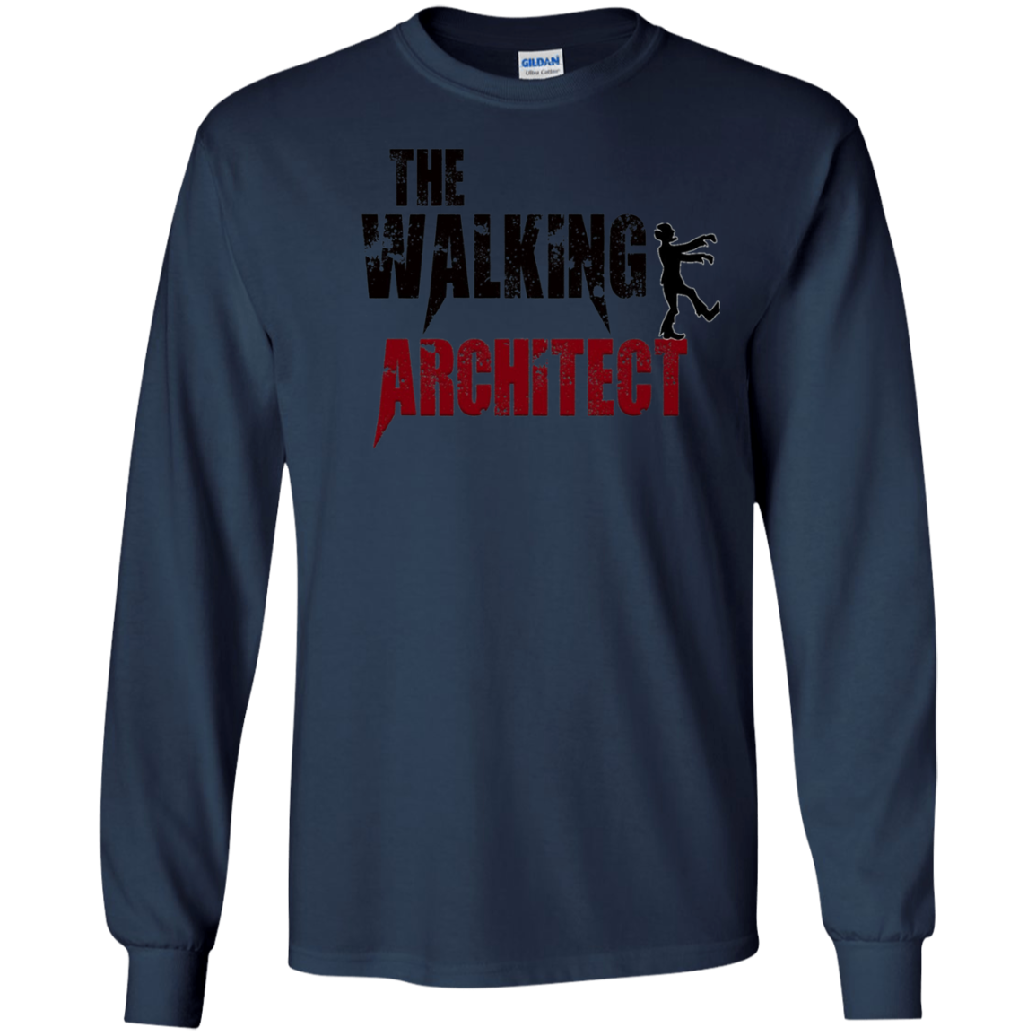 Architect gift t shirts walking Architecture zombies tee day