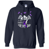 Image of Alzheimer Awareness T-Shirt I Wear Purple for my Dad Tee