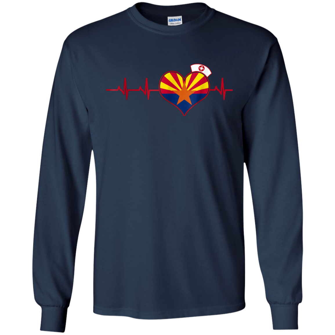 Arizona Nurse Heartbeat T-shirt National Nurses Week