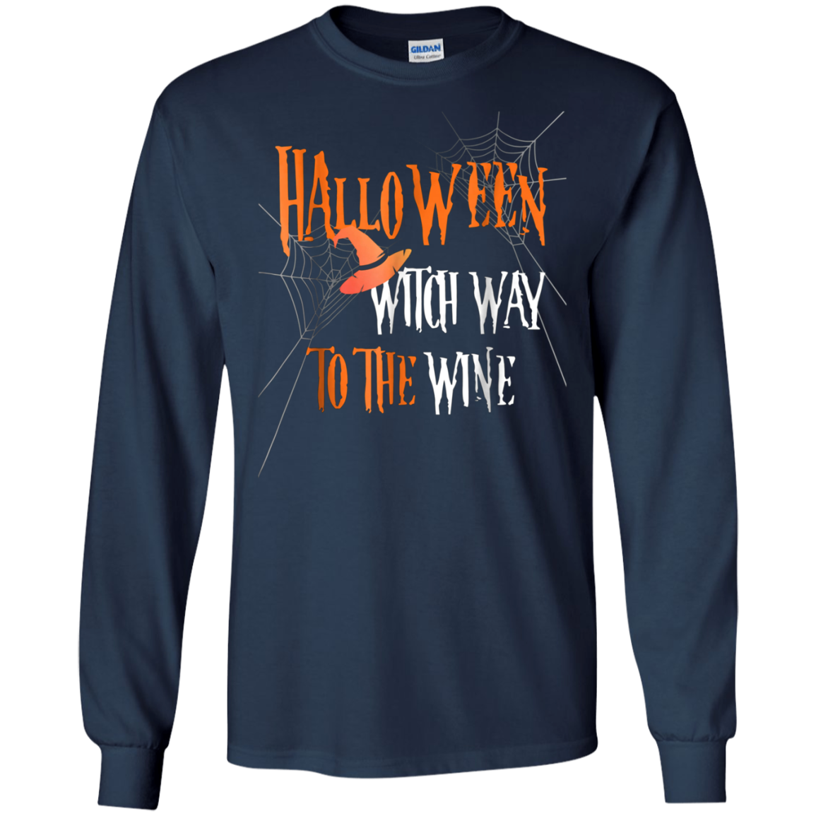 Witch Way To The Wine T-SHIRT Funny Halloween Shirt